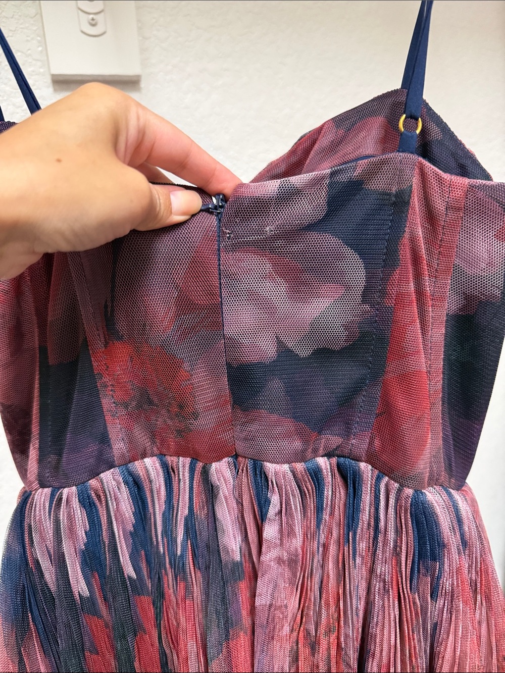 Hutch Tulle Printed Maxi Dress - Picture 10 of 10